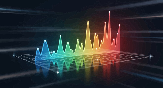c&oelig;ur, vague, bruit, cardiogramme, pouls, graphe, musique, diriger, battre, ligne, pulsation, medicales, but &eacute;galisateur, num&eacute;rique, audio, technologie, fr&eacute;quence, illustration, m&eacute;decine, lumi&egrave;re, ordi
