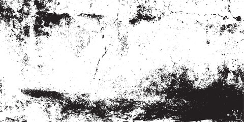 Abstract grunge black and white distressed texture wall dust grain grunge dusty wall effect vintage grunge wall dust grunge wall dust overlay white concrete texture, Vector 