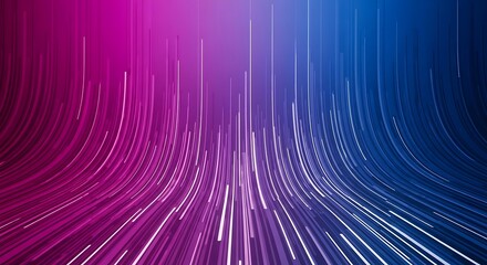 Abstract background with flowing lines and gradient colors pink blue motion curve design pattern texture modern art digital graphic