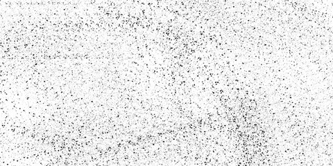 Distressed, grainy overlay for vintage effects white dust and scratches on a black background. Old vintage wall spray graphic texture vector