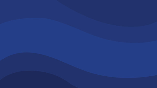 Abstract blue background with flowing wave lines, light texture, and art design concept