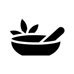 vector illustration of a mortar