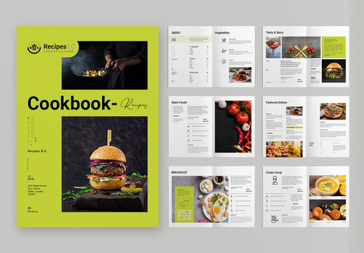 Recipes Cookbook Template