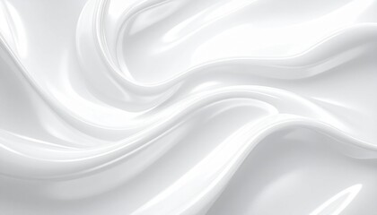 Obraz premium シルクホワイト・リキッドグロウ背景