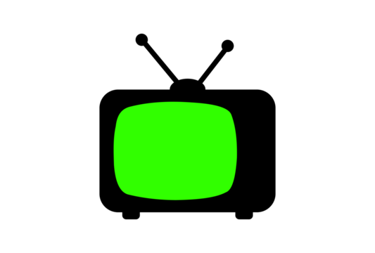 television with green screen1.png, television with green screen.
