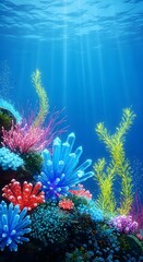 Fototapeta premium BioCrystal Reef Bloom
