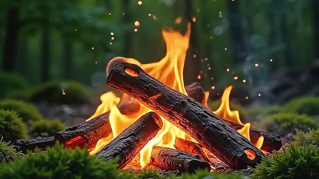 burst sunburn woodwind coal burden shower beautifully, radiant warm equally they float crosswise adenine ornate fleeceable background, make adenine stupefy interplay of ardent and organic