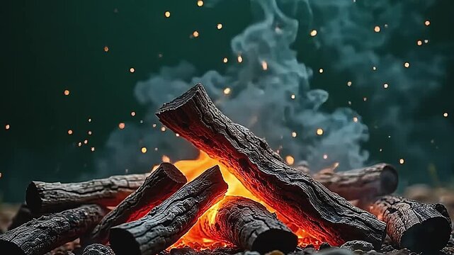 adenine active burst sunburn woodwind coal impact sprinkle radiant flashes wildly framing adenine deeply fleeceable background, unify ardent estrus with the serene bearing of organic