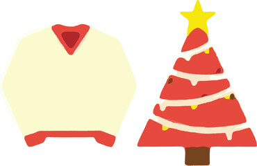 vector illustration of a christmas tree