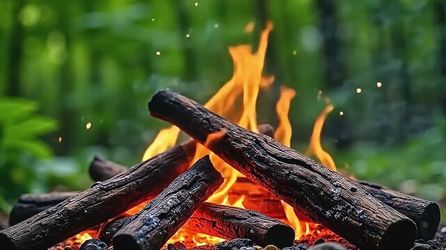 burst sunburn woodwind coal flashes explosion wildly, radiant warm equally they sprinkle crosswise adenine luminous fleeceable background, unify ardent impulse with serene organic dish