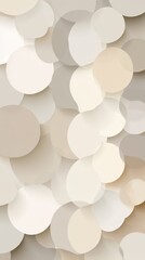 Abstract Beige Light Palette with Minimal Geometric Shapes