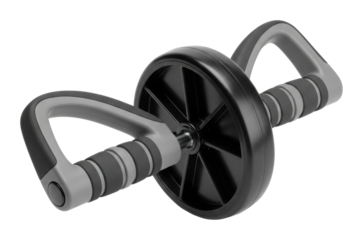 Strength training workout equipment home gym fitness isolated on transparent background