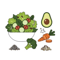 Vegetable Illustration Pack
