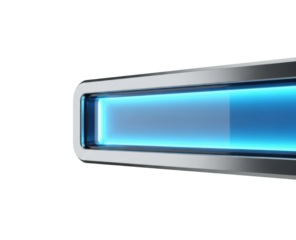 Futuristic light display modern space digital abstract isolated on transparent background