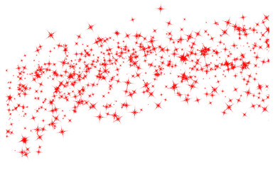 Red Stars White Background PNG scattered glowing red stars on clean white backdrop