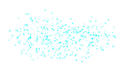 Obraz premium Cyan Stars Background Light Cyan Star Cluster png