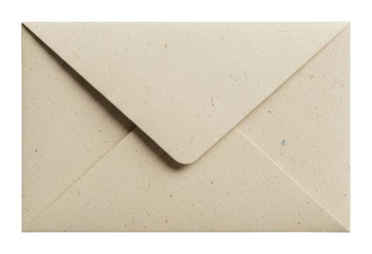 Sending a letter home office envelope minimalist communication isolated on transparent background