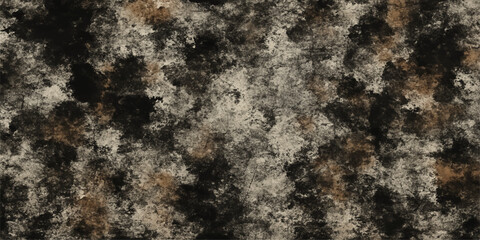 Aged, dirty, and rough gray stone wall texture pattern creates a vintage, grungy concrete surface material backdrop