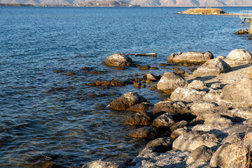 Alpine Lake Reverie: A Kaleidoscope of Autumnal Splendor