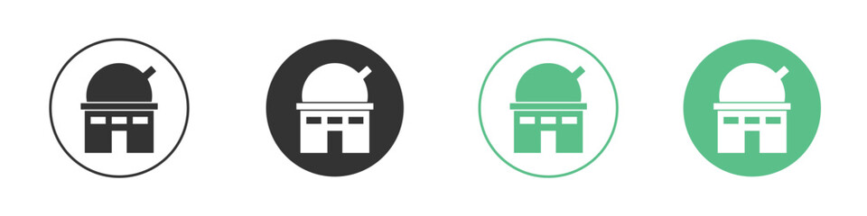 Planetarium icon for web design, templates, infographics and more