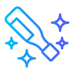 christmas bottle icon