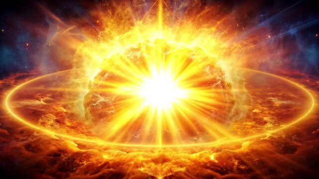 大爆発のエフェクト