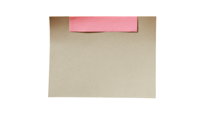 brown paper bag isolated on white background