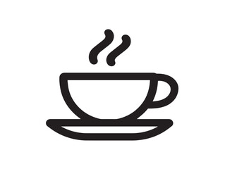 Stunning hot beverage symbol for cozy and welcoming designs