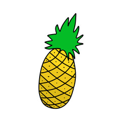 pineapple on a transparent background