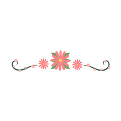Flower Divider Decoration