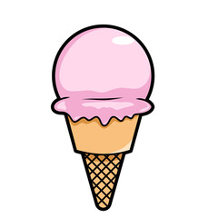 Ice Cream Cone Dessert Treat