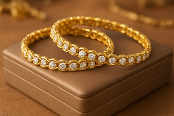 pearl necklace in a box