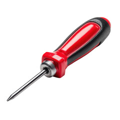 Precision screwdriver red handle black tip png tool png hardware png repair png DIY png electronics png small png metal png blade png transparent background image [memory:6]