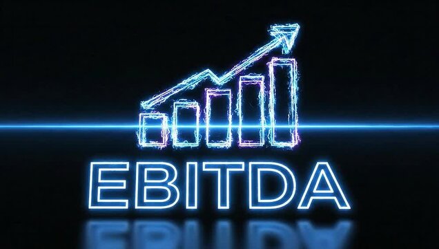 EBITDA and Growth Conceptual Visualization of Earnings Before Interest, Taxes, Depreciation, and Amortization