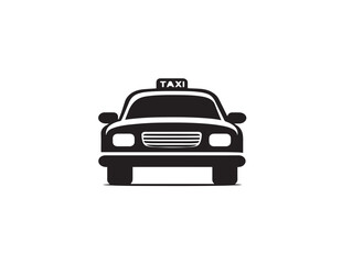 Stunning taxi icon vector illustration with an elegant and simple car design