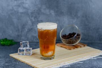 Iced lychee tea blends jasmine or black tea with sweet lychee fruit and syrup, served chilled over ice. This tropical drink is fragrant, refreshing, and perfect for cooling down on hot days.