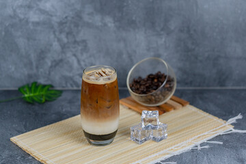 Ice Coffee Palm Sugar features espresso, milk, and palm sugar syrup over ice, delivering a rich, mildly caramelized sweetness and creamy texture. This refreshing blend balances bold coffee and tropica
