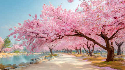 cherry blossom in spring