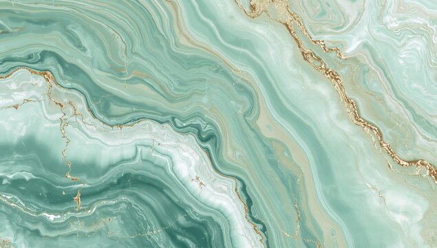 Stunning marble texture with elegant gold veins creating a luxurious and modern background design - Powered by Adobe