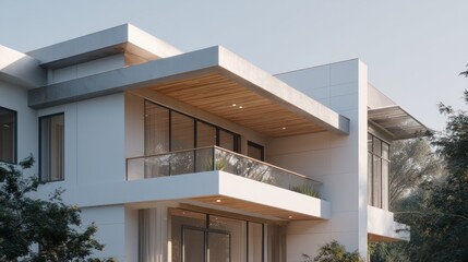 Modern house exterior