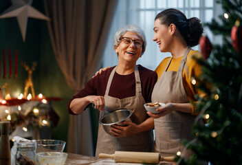 Cooking Christmas cooking