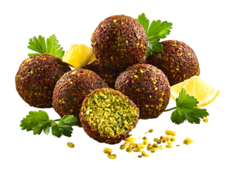 Falafel authentic Middle Eastern vegetarian classic