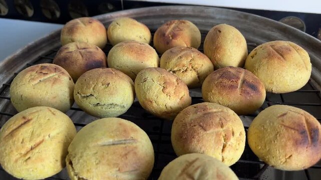 Traditional Rajasthani Dal Baati 4k video 