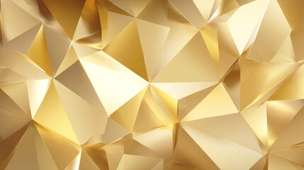 ゴールドの立体的な高級背景
