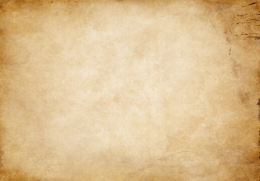 Faded abstract grunge papyrus paper texture.