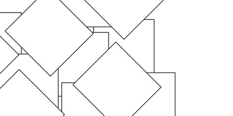 Abstract seamless geometric line pattern vector illustration design texture backdrop. Abstract randomly organized patterns of black border or frame geometric modern business and technology concept 