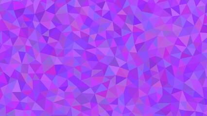 A captivating blend of lavender and violet hues converges in a geometric symphony, crafting a dreamy and ethereal triangular arrangement