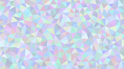 A mesmerizing kaleidoscope of pastel triangles forms a delicate abstract background, ideal for adding a touch of ethereal beauty to your designs