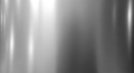 Brushed Metal Surface with Light Reflections and Textures.