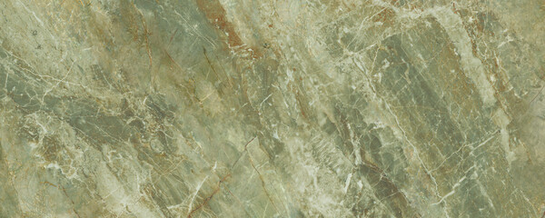 Green marble texture background. Ceramic tile surface